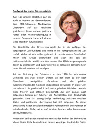 Grußwort Bürgermeisterin Teil 1