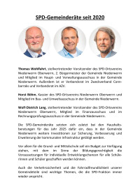 aktuelle Gemeinderäte