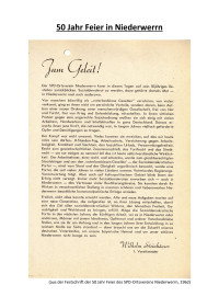 50 Jahr Feier